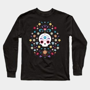 Cute day of the dead Long Sleeve T-Shirt